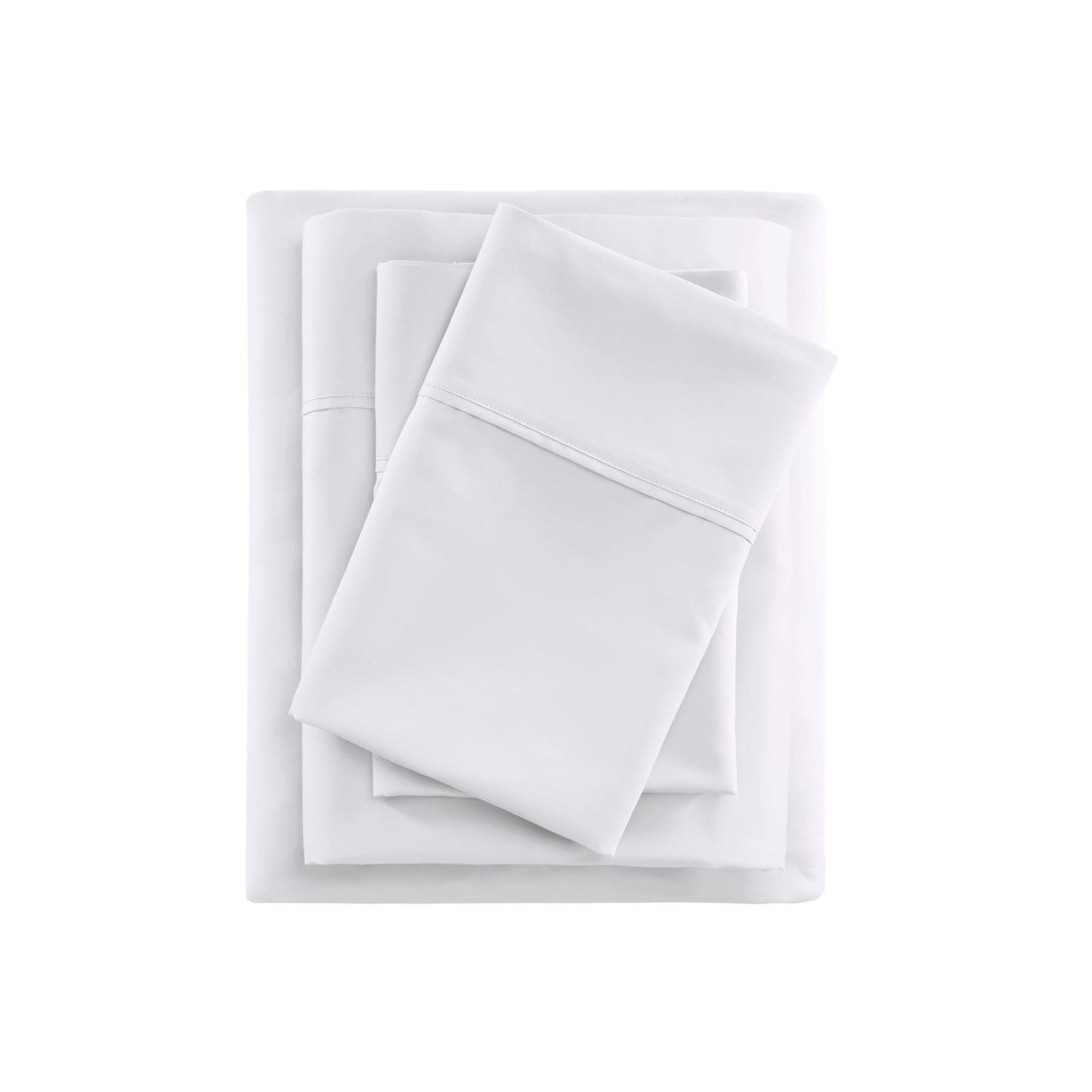 Beautyrest 600 Thread Count - Set di lenzuola rinfrescanti in misto cotone, 4 pezzi