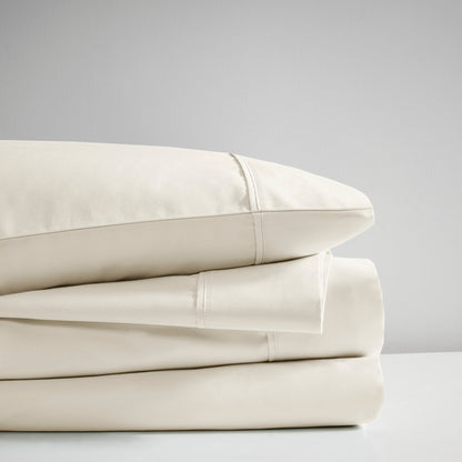 Beautyrest 600 Thread Count - Set di lenzuola rinfrescanti in misto cotone, 4 pezzi