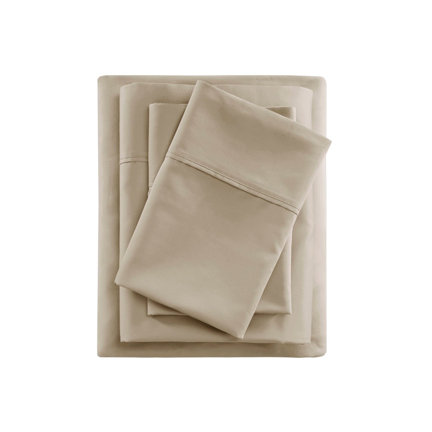 Beautyrest 600 Thread Count - Set di lenzuola rinfrescanti in misto cotone, 4 pezzi