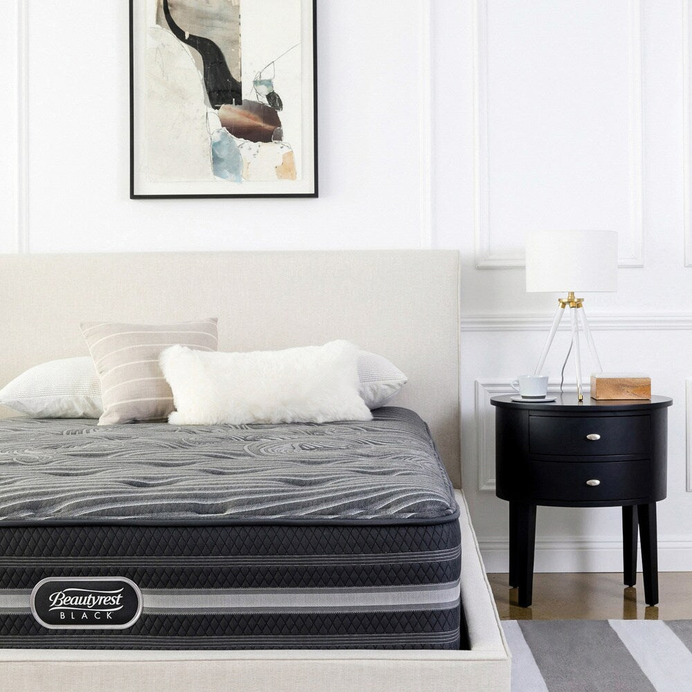 Set di materassi California King-size Beautyrest Black Mariela da 15 pollici, a media rigidità - N/D