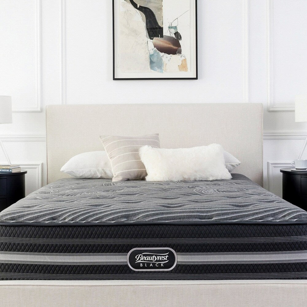 Set di materassi California King-size Beautyrest Black Mariela da 15 pollici, a media rigidità - N/D
