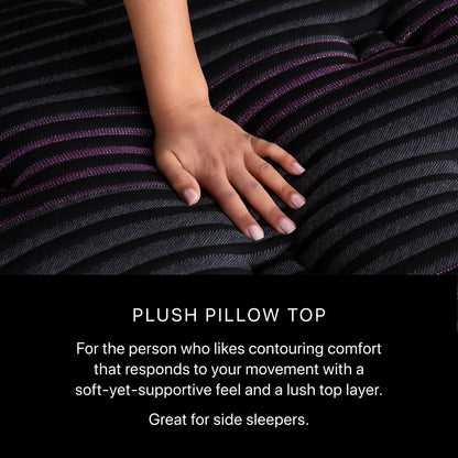 Materasso Beautyrest Black Series Two 16.25 Plush Pillow Top