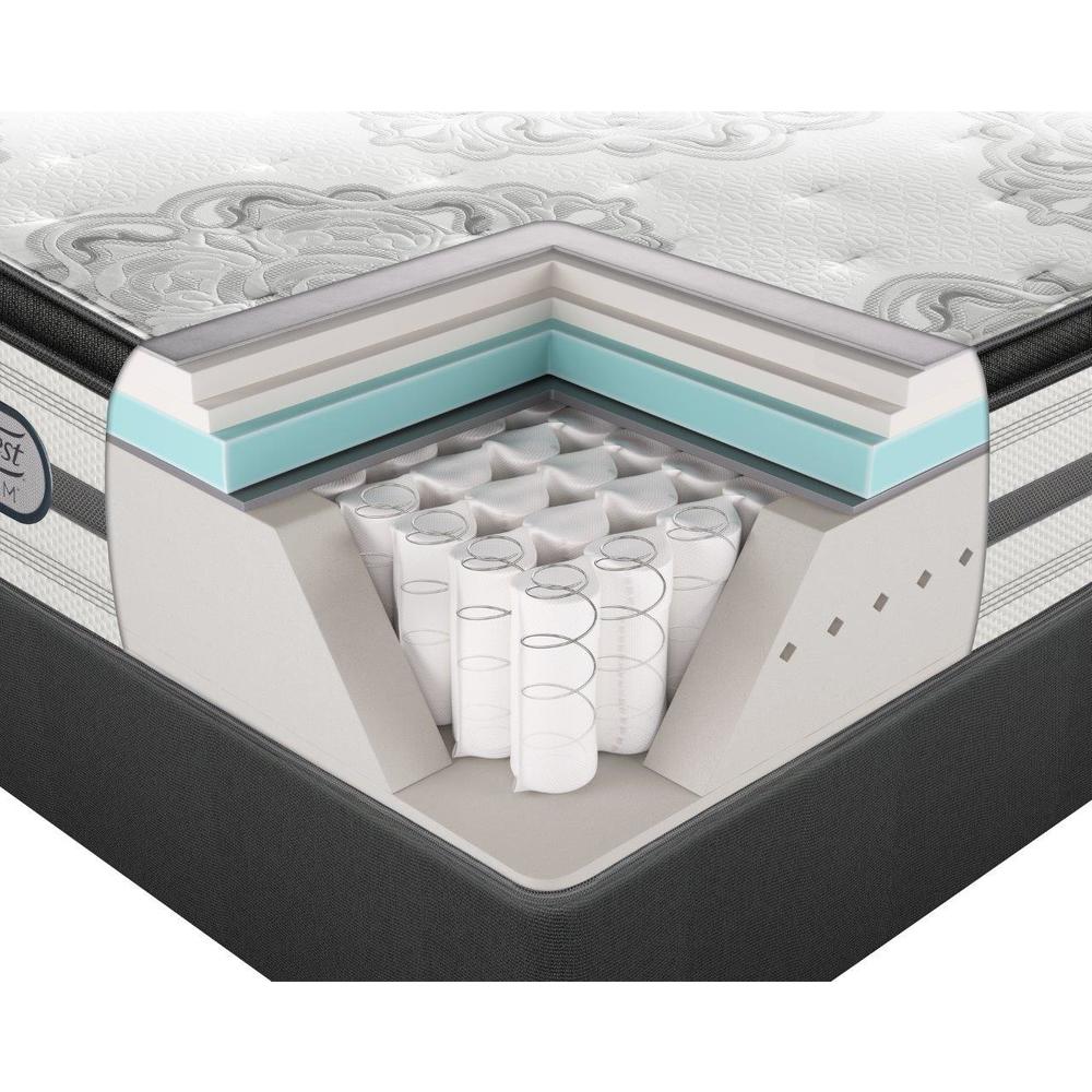Set di materassi king-size in memory foam AirCool extra rigido Beautyrest Platinum da 12,5 pollici