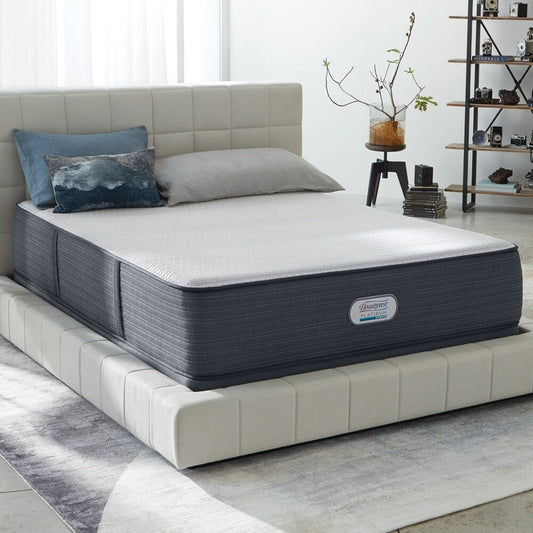Set di materassi ibridi Beautyrest Platinum Atlas Cove da 13 pollici California King-size - N/D