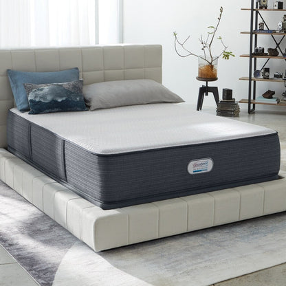 Set di materassi a molle Beautyrest Platinum Brayford Creek da 13 pollici, modello California King-size, di lusso e rigidi - N/D