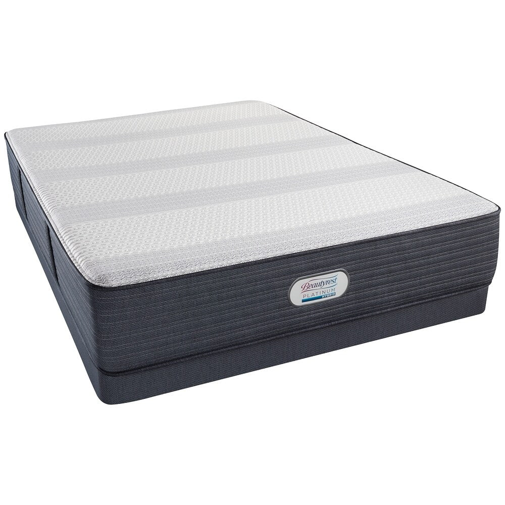 Set di materassi ibridi Beautyrest Platinum Crestridge da 13 pollici, modello Full-size - N/D
