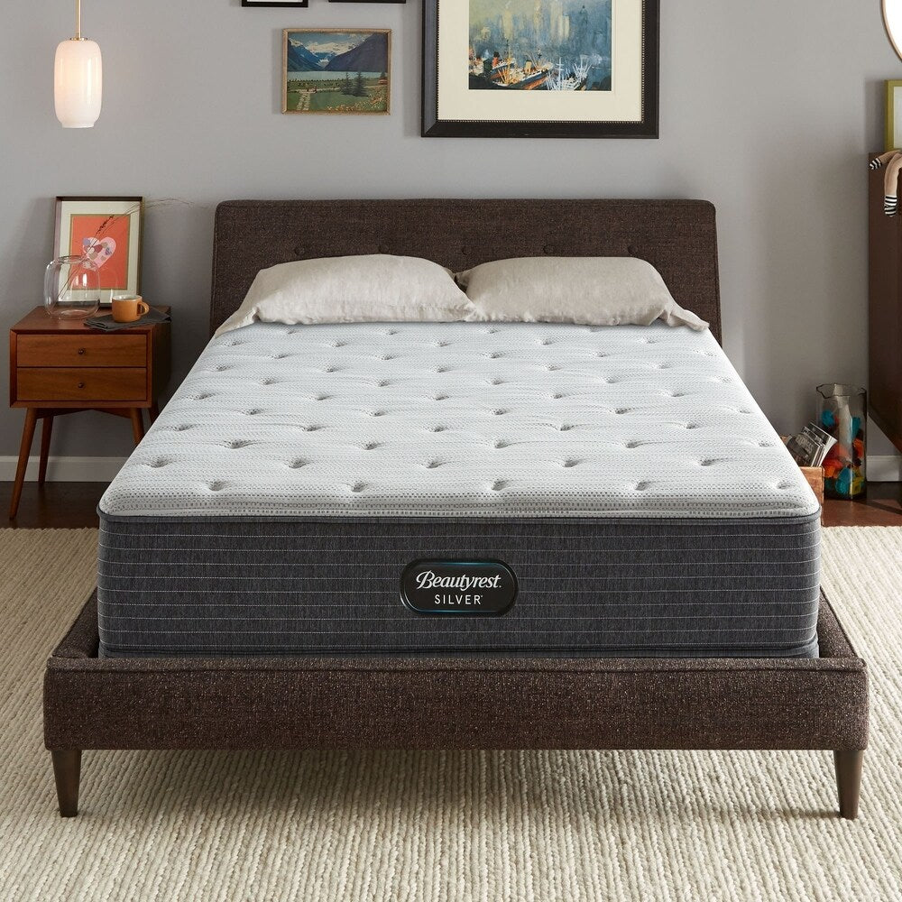 Set di materassi a molle Beautyrest Silver BRS900 da 12 pollici, con rigidità media