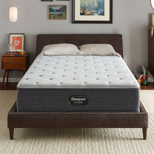 Set di materassi a molle Beautyrest Silver BRS900 da 12 pollici, con rigidità media