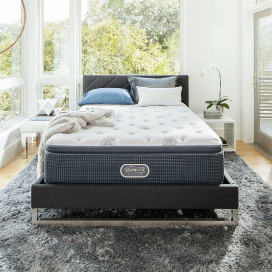 Set di materassi Beautyrest Silver Maddyn da 14 pollici con cuscino superiore rigido di lusso