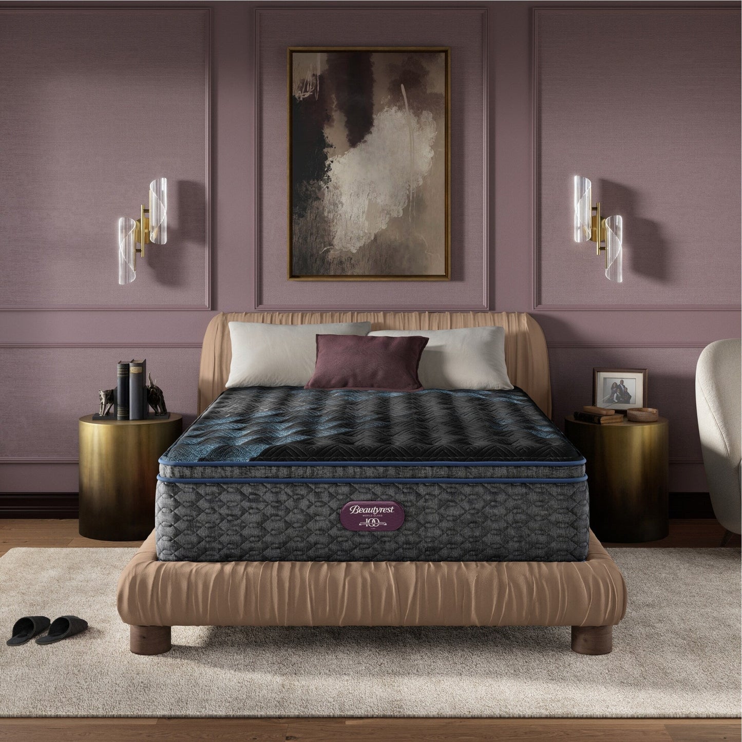 Materasso Beautyrest World Class Level Four Firm Pillow Top