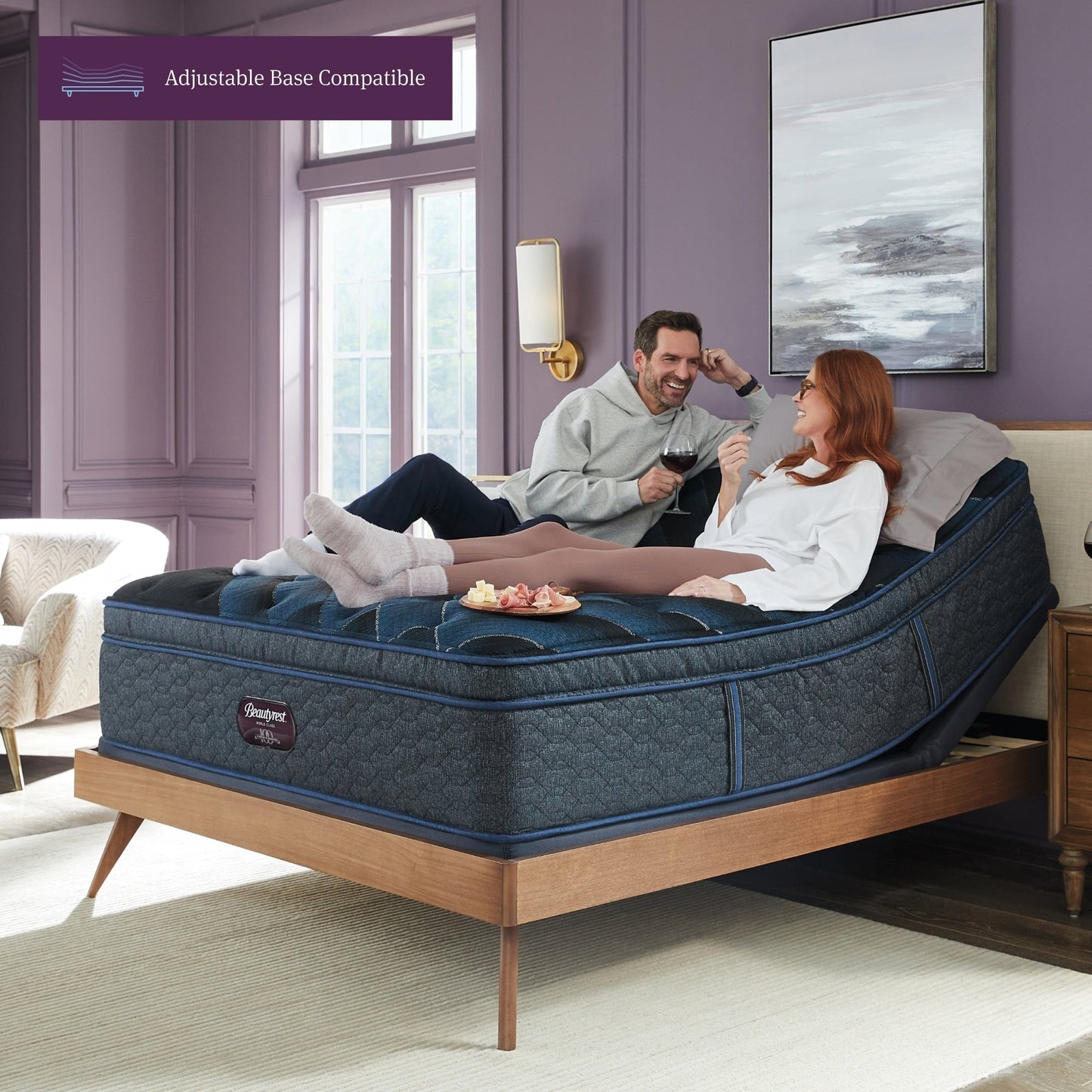 Materasso Beautyrest World Class Level Four Plush Pillow Top