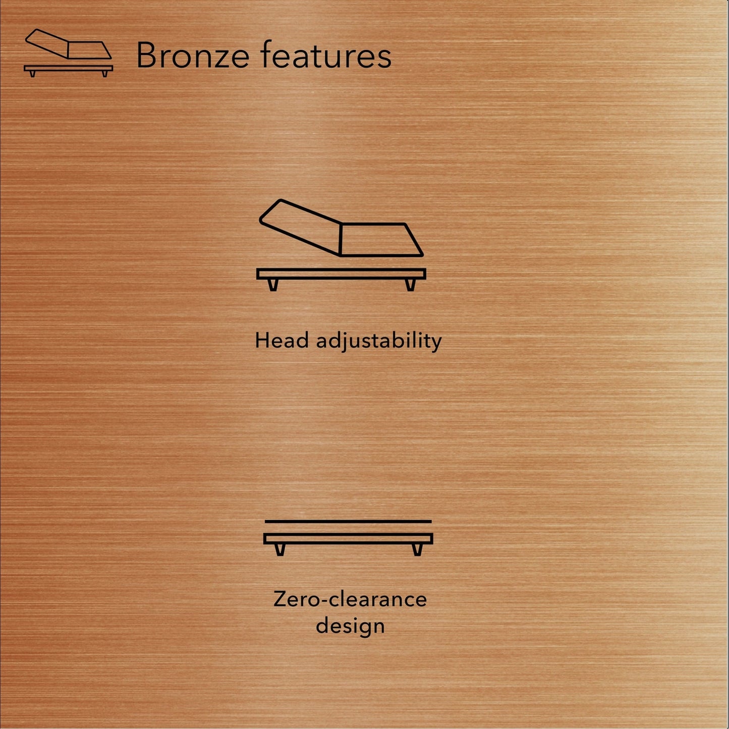 Base regolabile Beautyrest Baselogic Bronze
