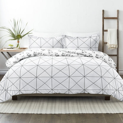 Set copripiumino reversibile da 3 pezzi Becky Cameron Oversized Country Home