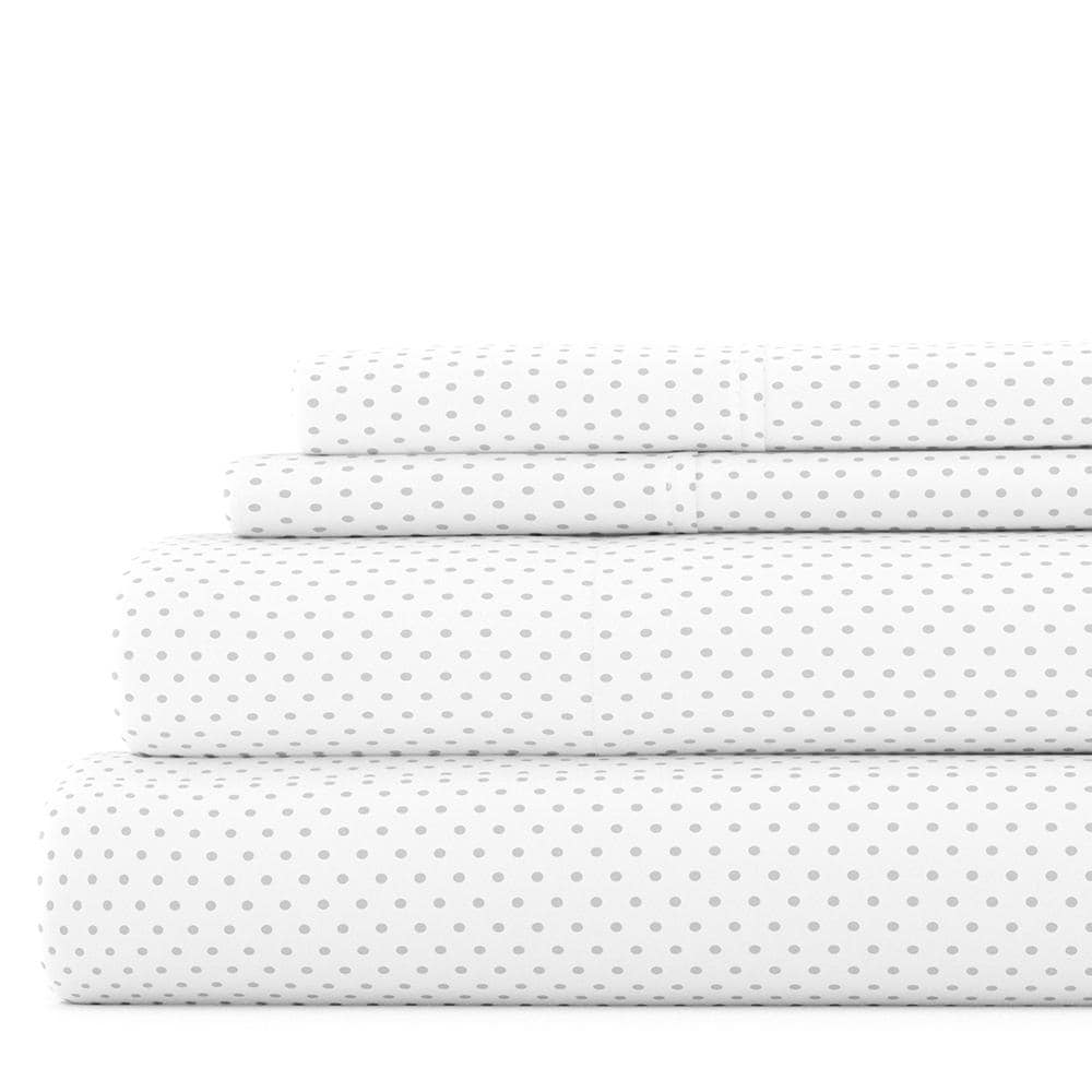 Set di lenzuola con tasca profonda, 4 pezzi, stampate e doppia spazzolatura di Becky Cameron