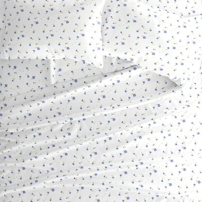 Set di lenzuola con tasca profonda, 4 pezzi, stampate e doppia spazzolatura di Becky Cameron