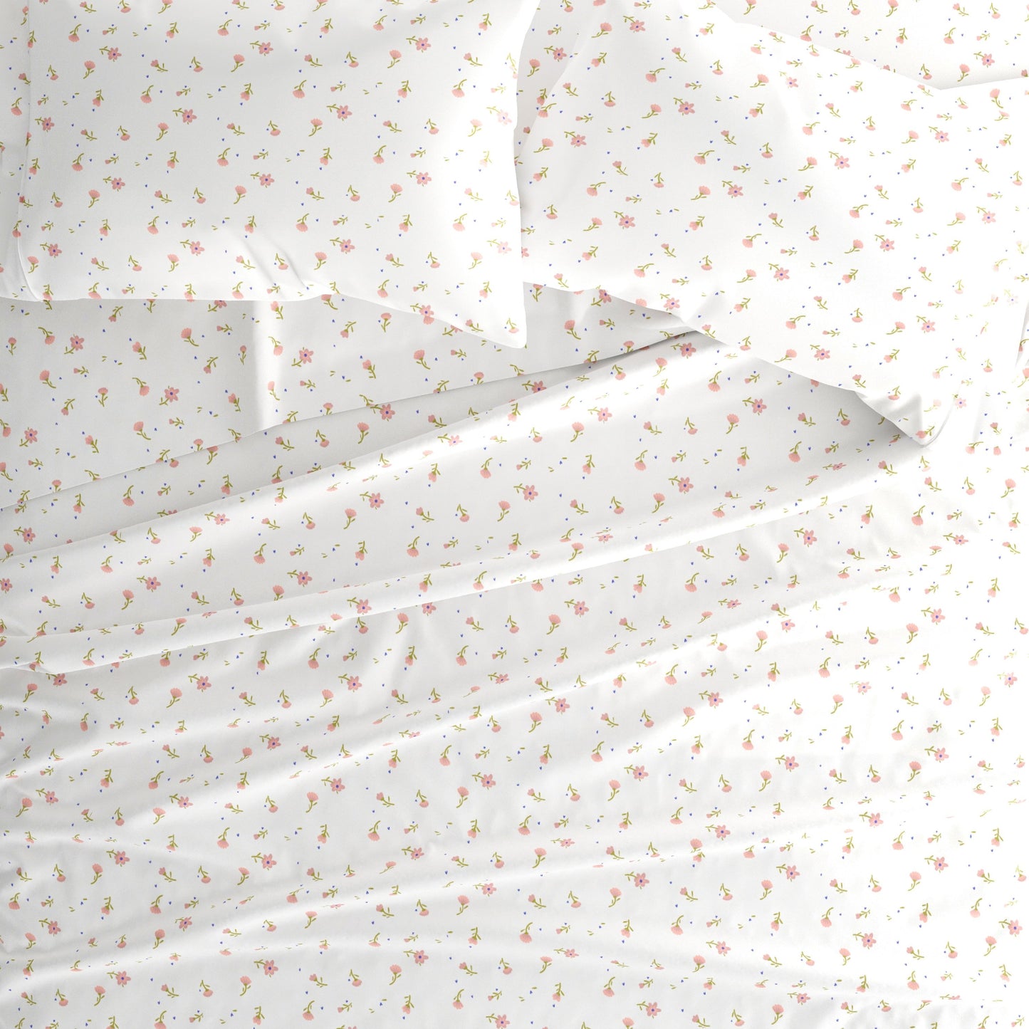Set di lenzuola con tasca profonda, 4 pezzi, stampate e doppia spazzolatura di Becky Cameron