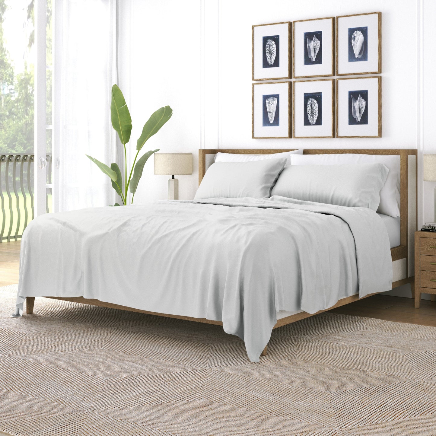 Set di lenzuola di lusso in rayon di bambù Becky Cameron