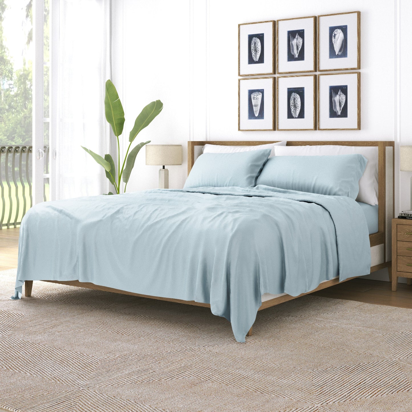 Set di lenzuola di lusso in rayon di bambù Becky Cameron