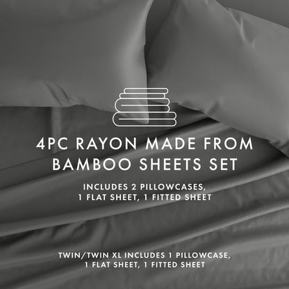 Set di lenzuola di lusso in rayon di bambù Becky Cameron