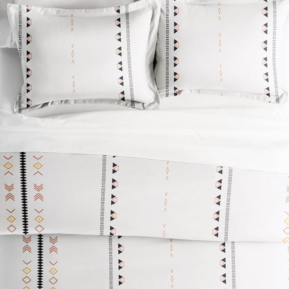 Set copripiumino 3 pezzi Becky Cameron Natural Geo Lines