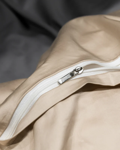 Set biancheria da letto Sérénité Luxe in raso di cotone – 4 pezzi