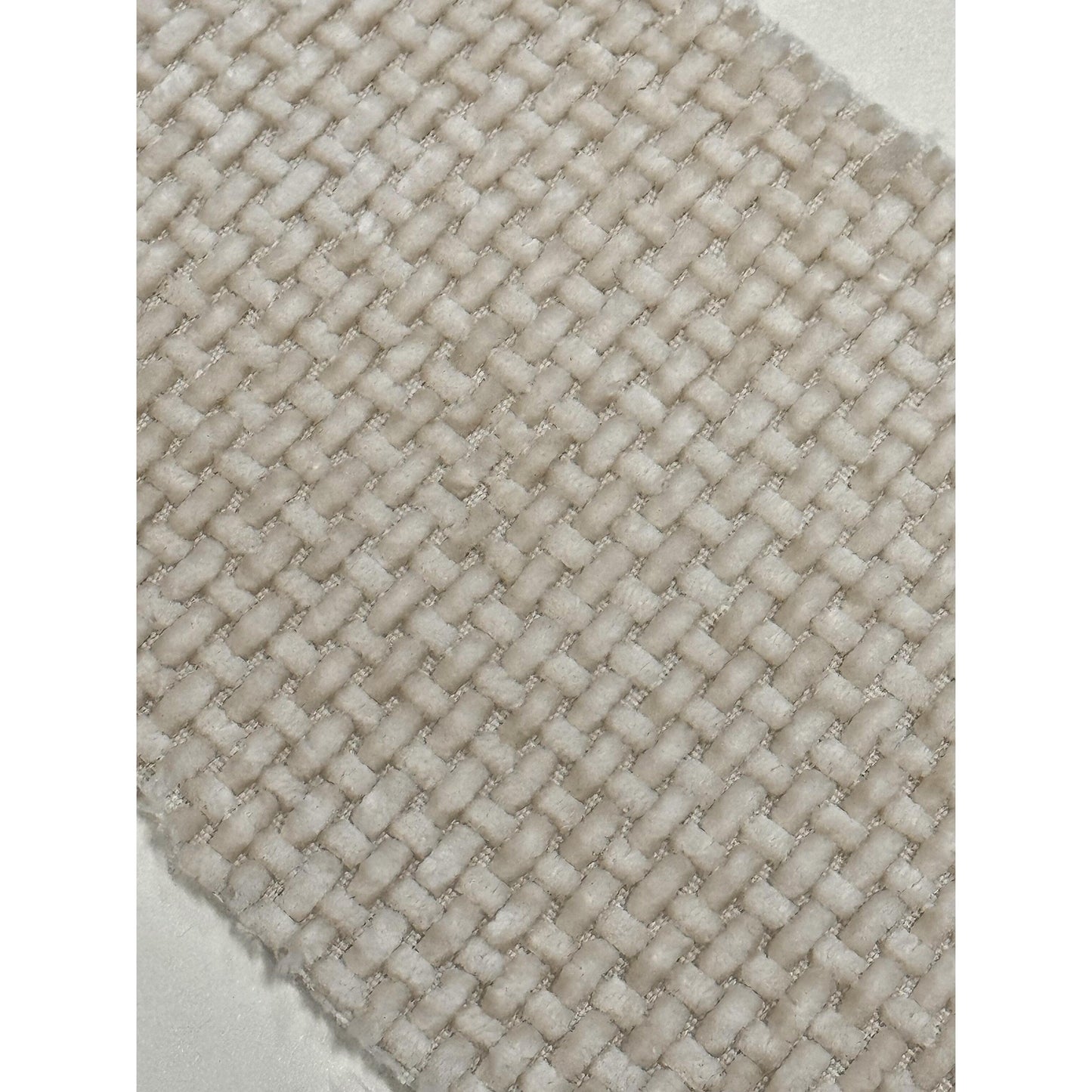 Set di divani modulari in ciniglia beige da 4 pezzi