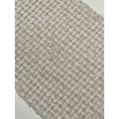 Set di divani modulari in ciniglia beige da 4 pezzi