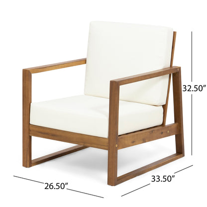 Sedie da esterno in legno belga (set di 2) di Christopher Knight Home