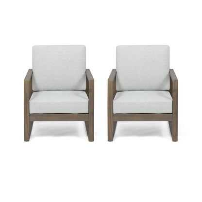 Sedie da esterno in legno belga (set di 2) di Christopher Knight Home