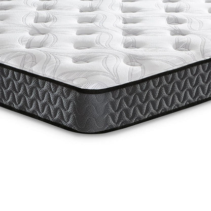 Materasso Beny Twin, molle ibride Bonnell, schiuma, comfort rigido, 8 pollici