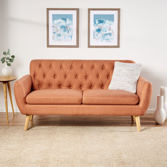Divano piccolo Bernice Mid-Century Modern di Christopher Knight Home