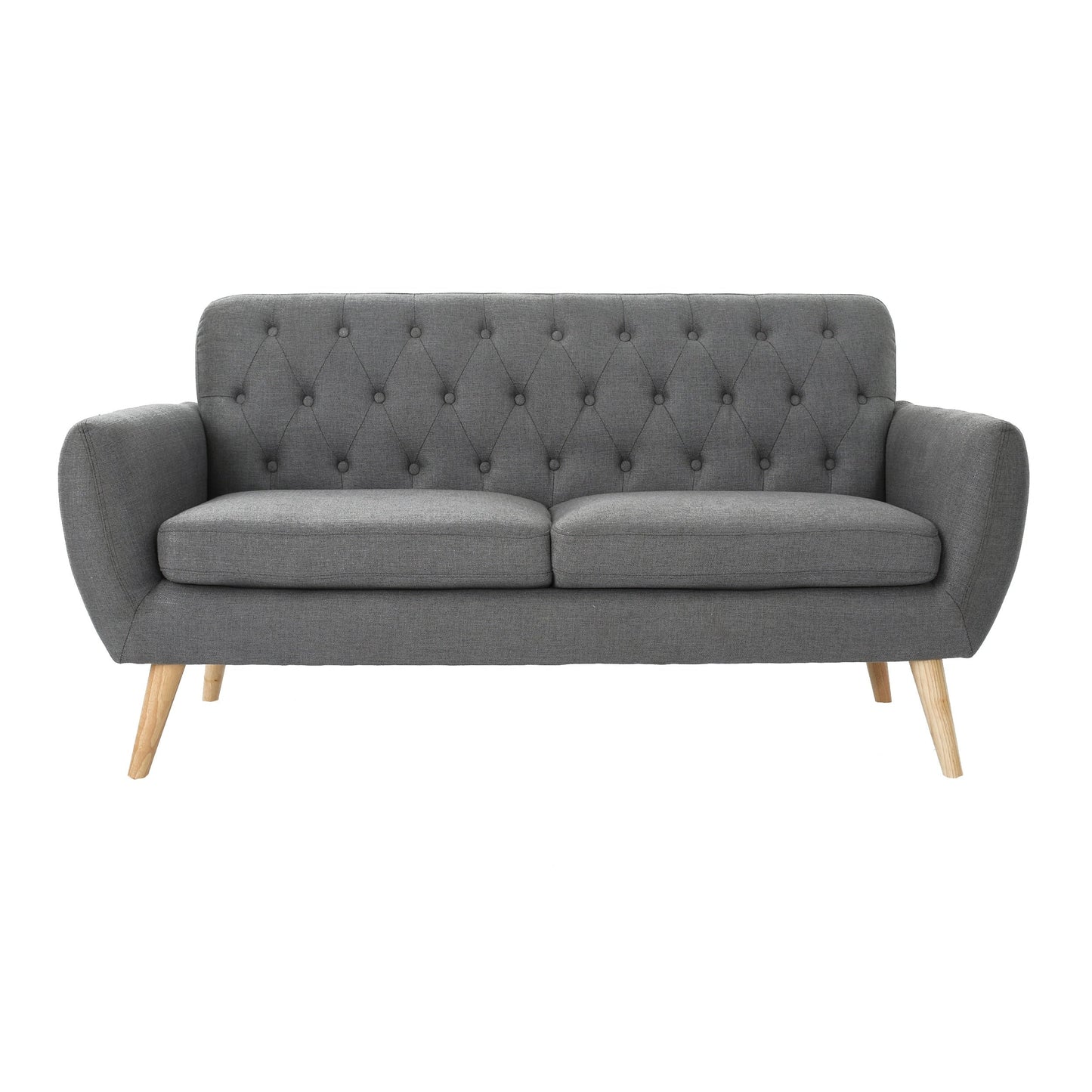 Divano piccolo Bernice Mid-Century Modern di Christopher Knight Home