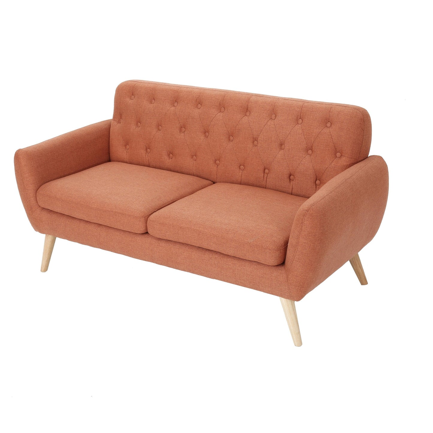 Divano piccolo Bernice Mid-Century Modern di Christopher Knight Home