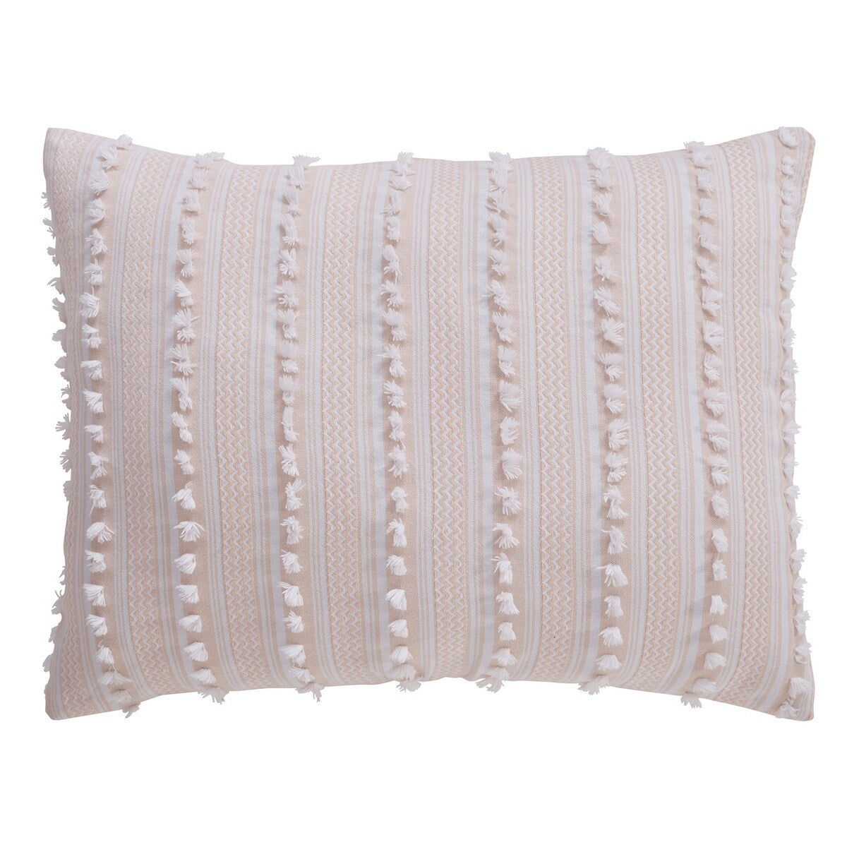 Set copripiumino Better Trends Angelique 100% cotone trapuntato in morbida ciniglia con eleganti strisce, lavabile in lavatrice e asciugabile in asciugatrice.