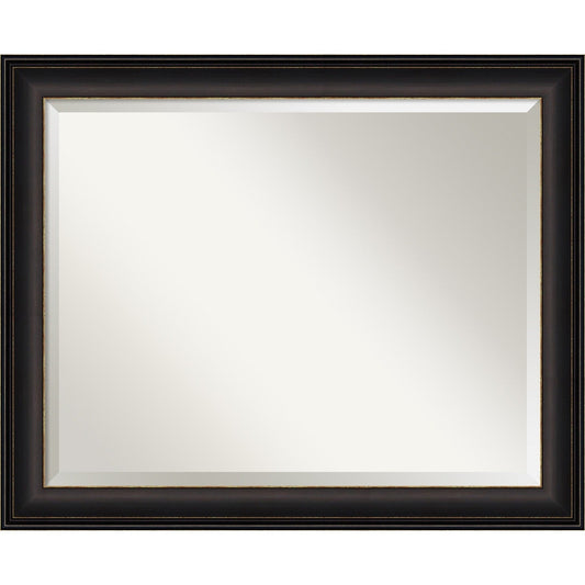 Specchio da parete per bagno bisellato - Cornice in bronzo oliato Trio - Cornice in bronzo oliato Trio