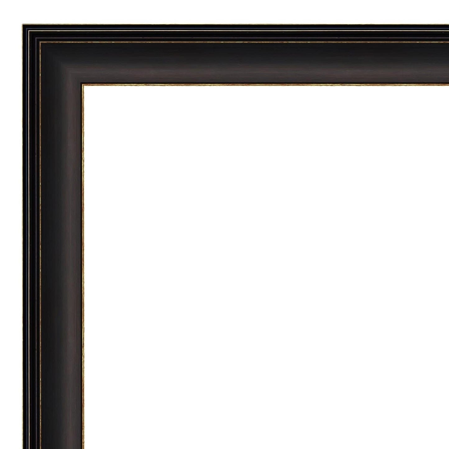 Specchio da parete per bagno bisellato - Cornice in bronzo oliato Trio - Cornice in bronzo oliato Trio