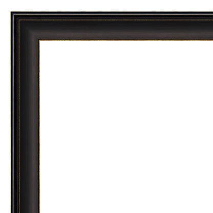 Specchio da parete per bagno bisellato - Cornice in bronzo oliato Trio - Cornice in bronzo oliato Trio