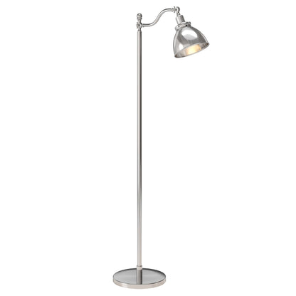 Lampada da terra alta Beverly 65 con paralume in metallo