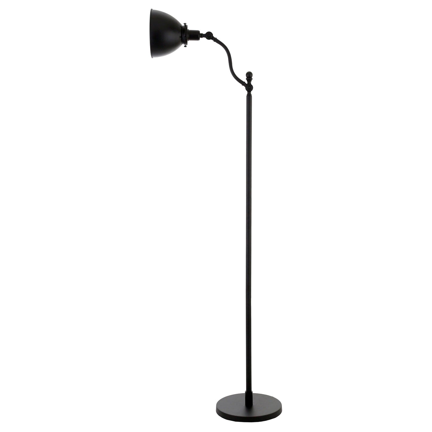 Lampada da terra alta Beverly 65 con paralume in metallo
