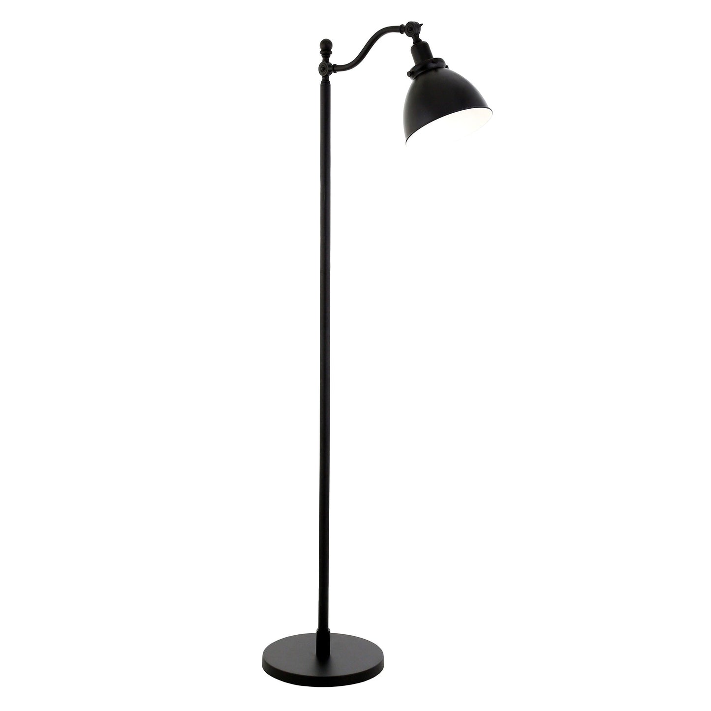 Lampada da terra alta Beverly 65 con paralume in metallo