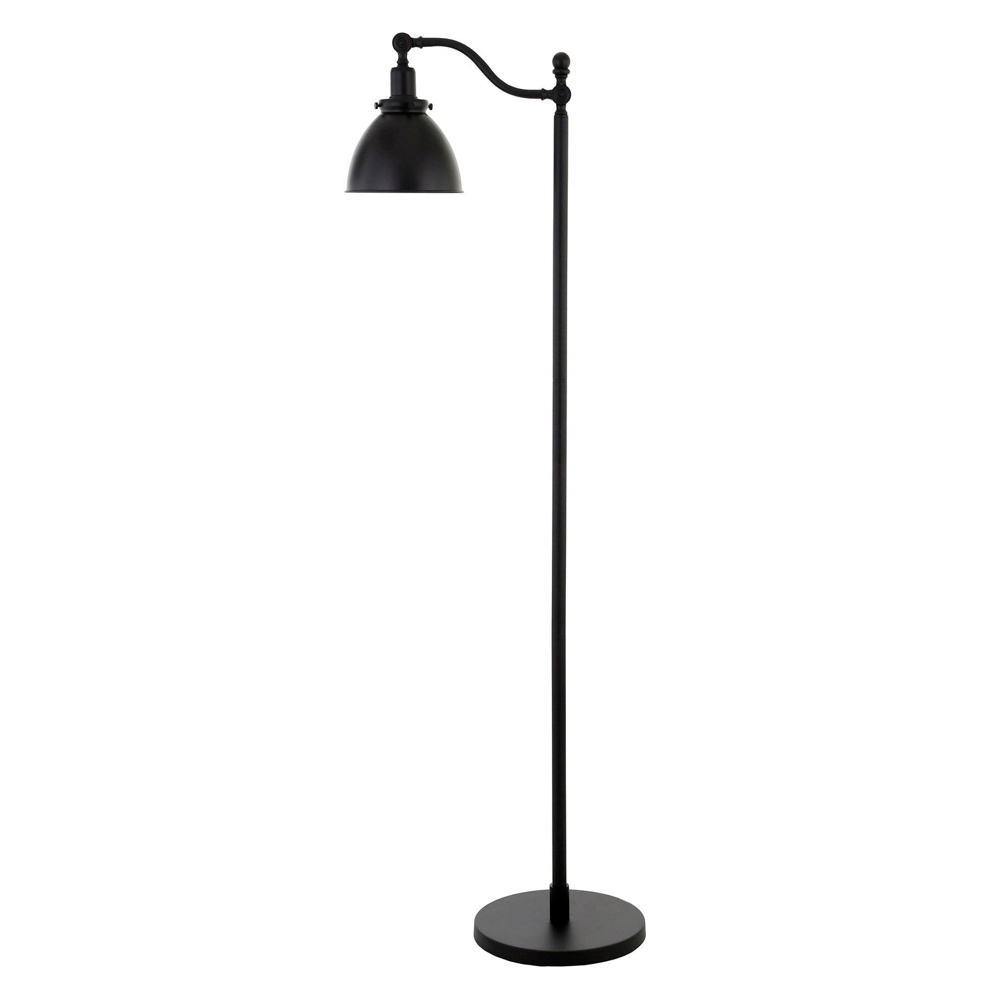 Lampada da terra alta Beverly 65 con paralume in metallo