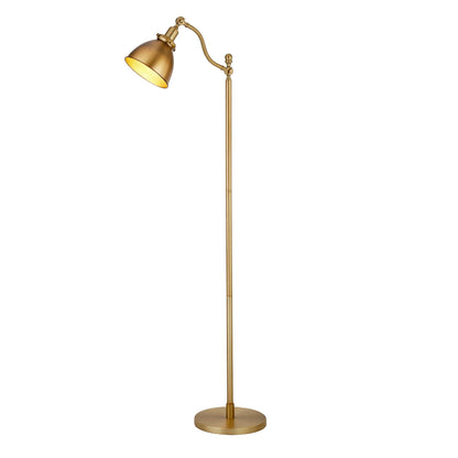 Lampada da terra alta Beverly 65 con paralume in metallo