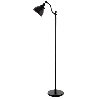 Lampada da terra alta Beverly 65 con paralume in metallo