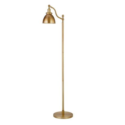 Lampada da terra alta Beverly 65 con paralume in metallo