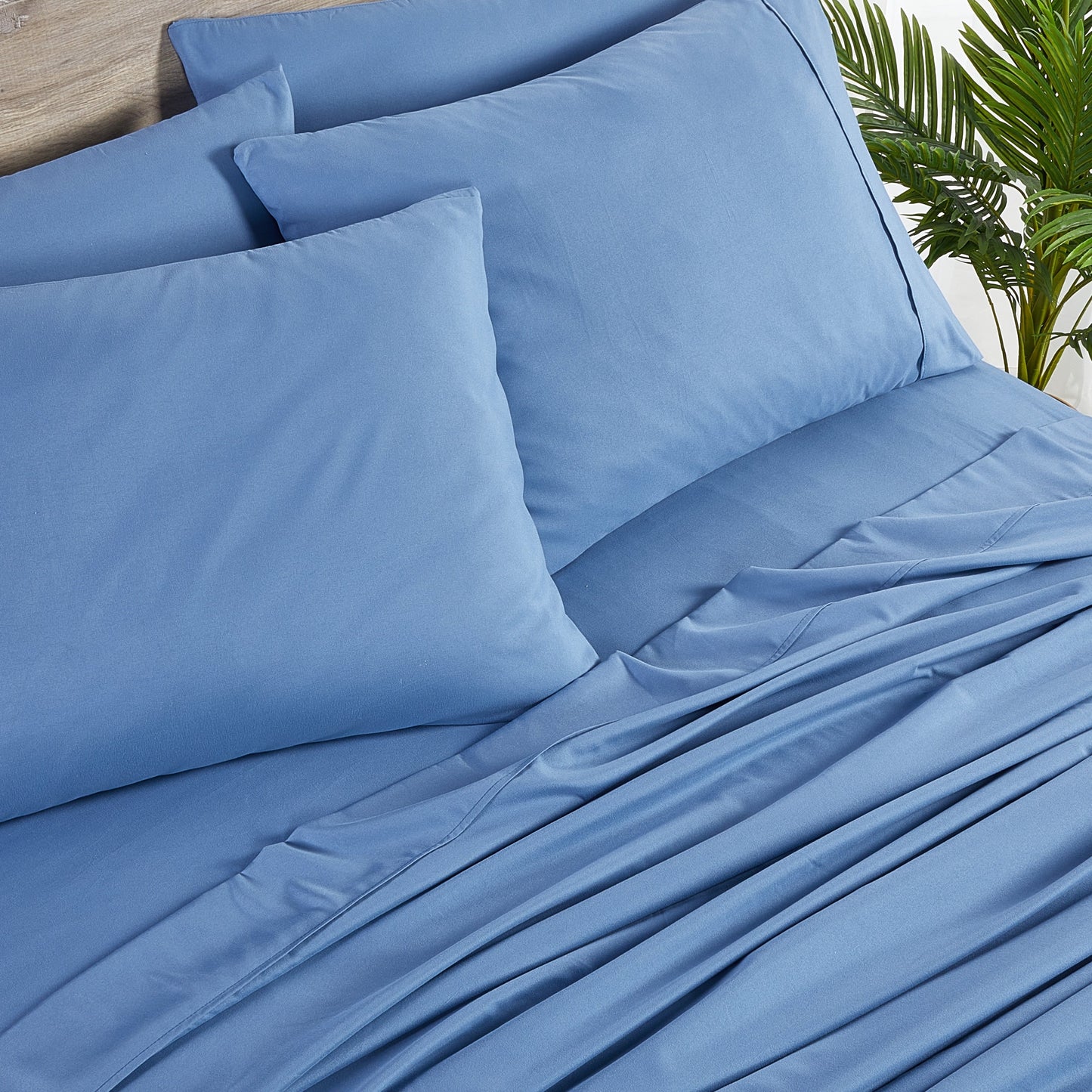 Set di lenzuola Bibb Home in rayon di bambù, 6 pezzi, 2000 pezzi