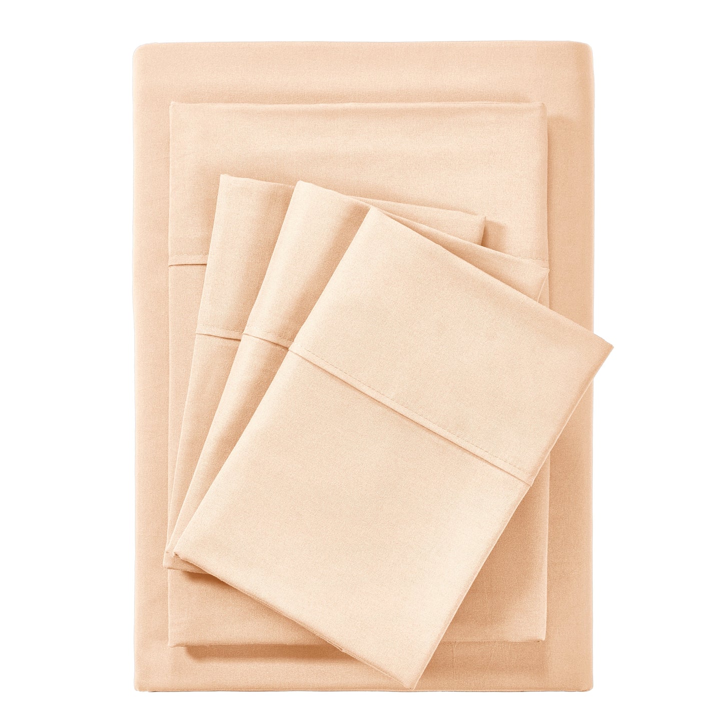 Set di lenzuola Bibb Home in rayon di bambù, 6 pezzi, 2000 pezzi