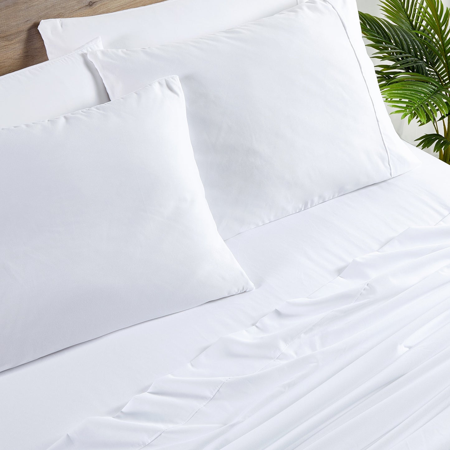 Set di lenzuola Bibb Home in rayon di bambù, 6 pezzi, 2000 pezzi