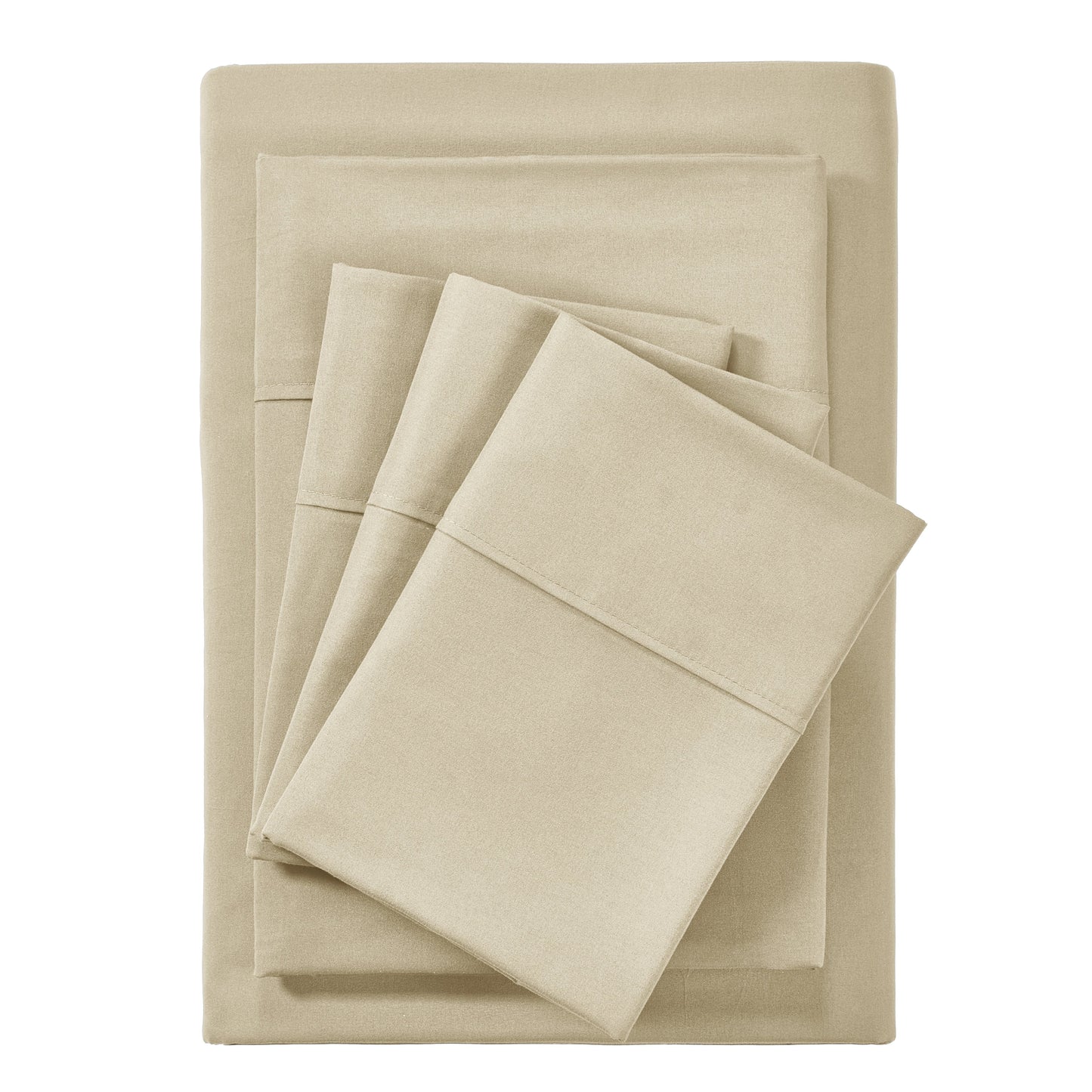Set di lenzuola Bibb Home in rayon di bambù, 6 pezzi, 2000 pezzi