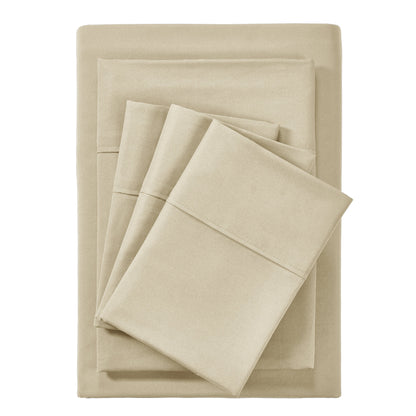 Set di lenzuola Bibb Home in rayon di bambù, 6 pezzi, 2000 pezzi