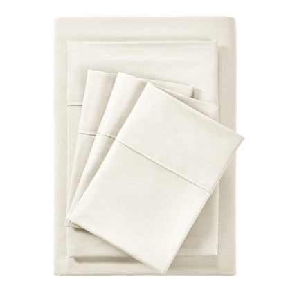 Set di lenzuola Bibb Home in rayon di bambù, 6 pezzi, 2000 pezzi